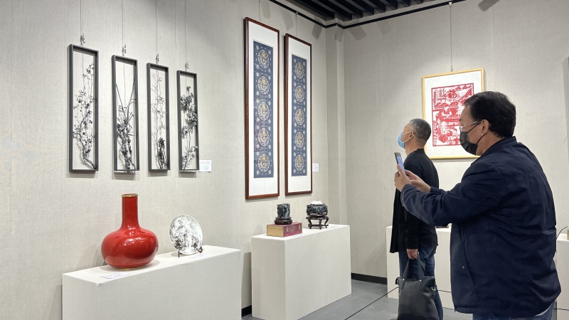 安徽省民间工艺美术精品展开展